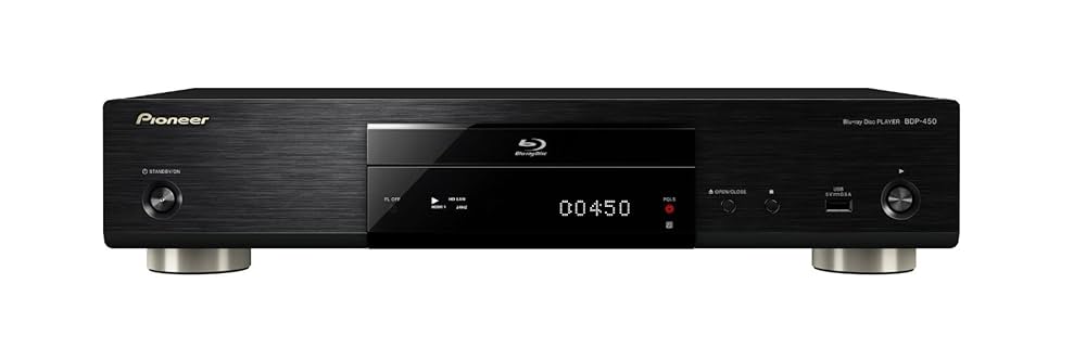 Pioneer BDP-450 - Blu-Ray Player, BD, DVD, CD, SACD, 1080p